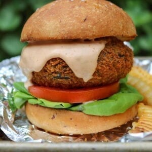 How to Make a Vegan Shake Shack Shroom Burger - garden grub