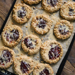 Vegan Peanut Butter and Jelly Cookies