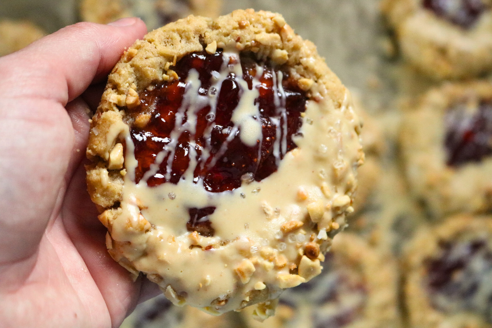 Vegan Thumbprint Cookies