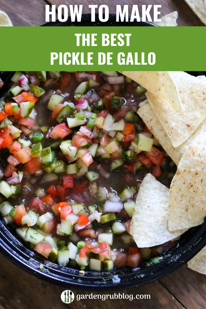 Pickle De Gallo Pinterest Pin