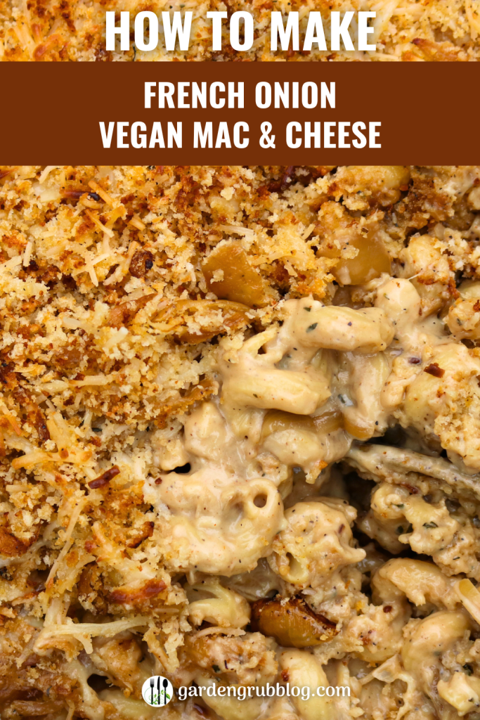 Vegan French Onion Mac & Cheese Pin