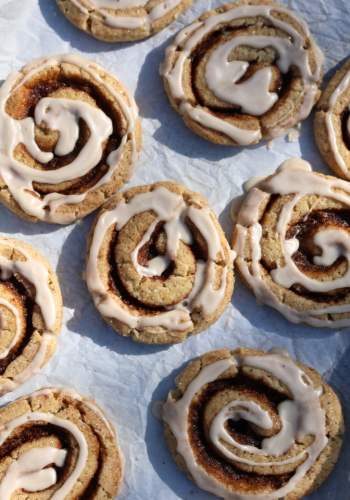 Cinnamon Roll Snickerdoodle Cookies